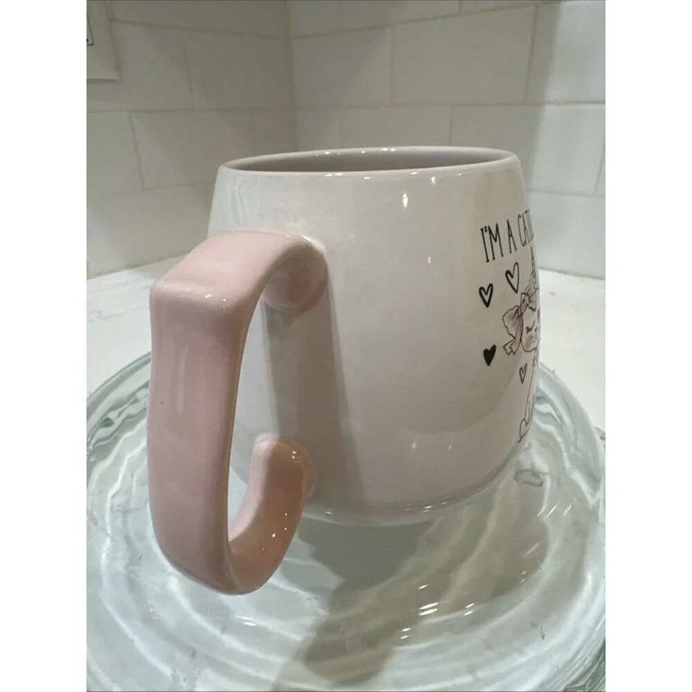 Caticorn Ceramic Mug Cat & Unicorn 18 oz Very Cute & Unique!